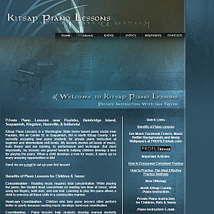 Kitsap Piano Lessons - Private Instruction for Kids