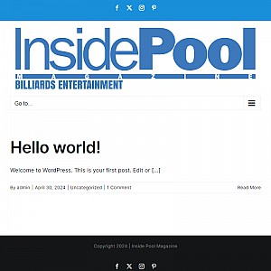 Billiards News, Pool Games, Billiard Magazines