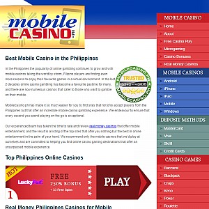 Mobile Gambling Casino Sites Philippines