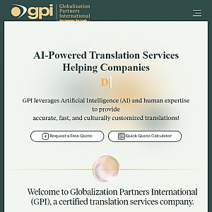 Globalization Partners International - Website, Software and Document Translation