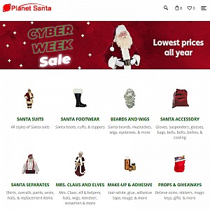 Santa Planet Professional Santa Suits