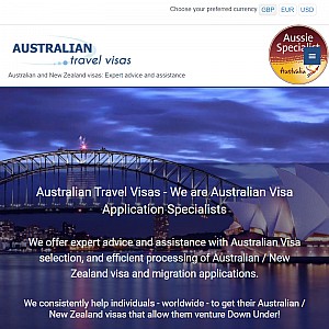 Visas For Australia, Australia Visa, Australia Travel and Working Holiday Visas