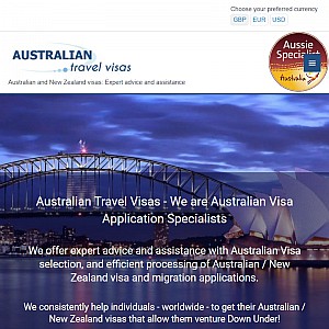 Visas For Australia, Australia Visa, Australia Travel and Working Holiday Visas