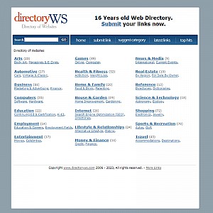 Directory of Websites