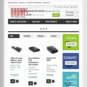 Radar Detectors Australia - The Radar Detector Superstore.