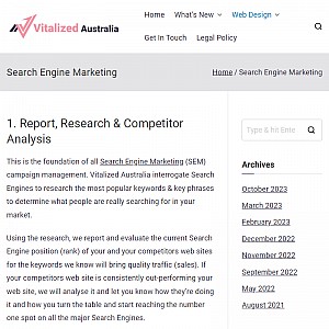 Search Engine Marketing - Australia