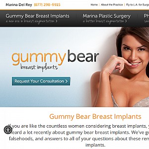 Gummy Bear Breast Implants Los Angeles