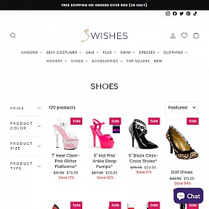 3 Wishes Sexy Shoes