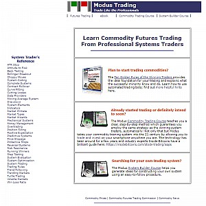 Learn Commodity Trading - Courses, eBook & Software
