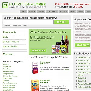 Supplement Reviews at Nutritional Tree