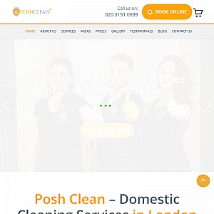 Trusted Cleaners in London - Posh Clean