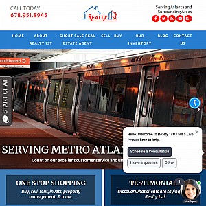 Atlanta, Georgia Real Estate Services on Realty1st