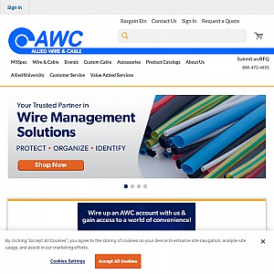 Allied Wire & Cable - Manufacturer of Custom Cables and Coaxial Cable Assemblies