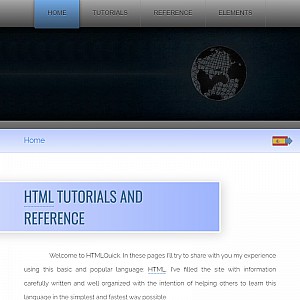 HTML code tutorials and reference