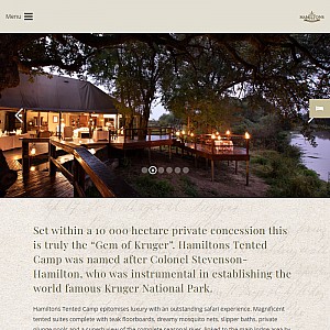 Kruger Park Tented Camp - Hamiltons Tented Camp
