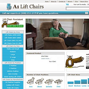 Lift Chairs-Chair Lifts-Liftchairs by Pride and Golden Lift chairs are our specialty.
