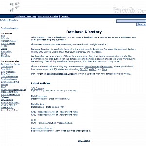 Database Directory