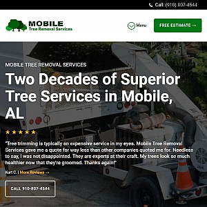 Mobile Tree Removal Services