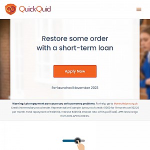 Quick Payday loans @ www.quickquid.co.uk