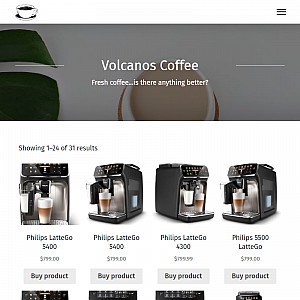 Gourmet Coffee & Tea Volcanically Grown Coffee Franchise Opportunities Volcano’s Coffee Bar