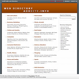Web Directory addsite.info