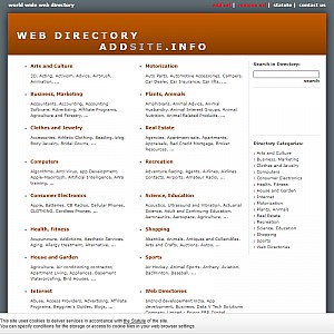 Web Directory addsite.info