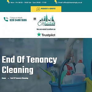End of Tenancy Cleaning - Citi Clean London