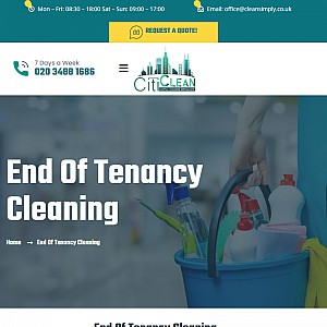 End of Tenancy Cleaning - Citi Clean London