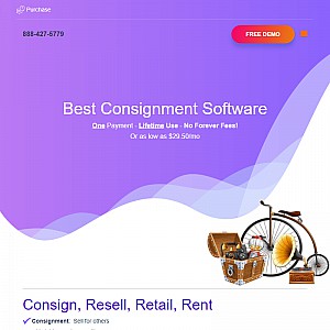 Consignment Shop Software $99+