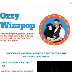 Ozzy Wizzpop Childrens Party Entertainer