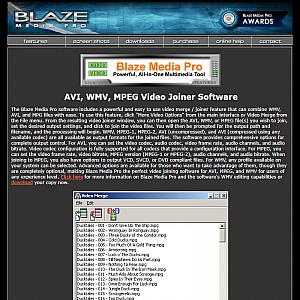 AVI MPEG WMV Video Joiner