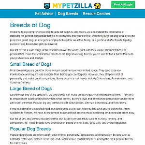 Dog Breeds UK