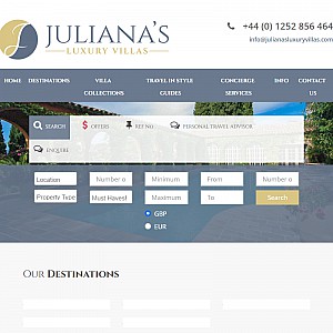 Juliana's Luxury Villas - Luxury villas around the Mediterranean