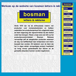 bosman letters & reklame
