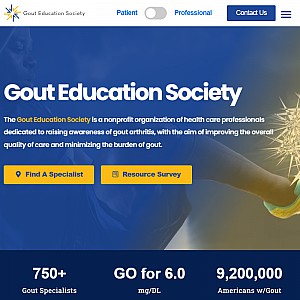 The Gout and Uric Acid Education Society