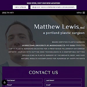 Plastic Surgery in Portland, OR with Dr. Matthew Lewis