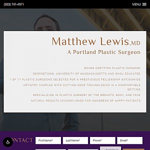 Plastic Surgery in Portland, OR with Dr. Matthew Lewis