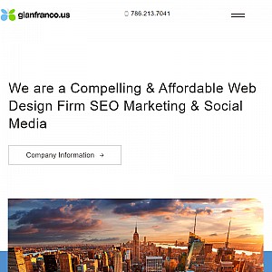 Miami web design website designer Florida hosting