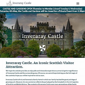 Inveraray Castle - A Magnificent Scottish Castle and ancestral home of the Duke of Argyll