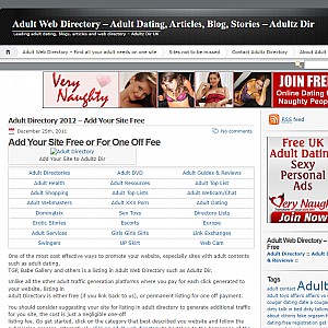 Adultz Dir - Web Directory