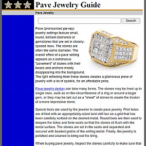 Pave Jewelry Guide