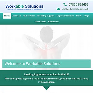 Workable Solutions - Ergonomic Advice and Workplace Assessments
