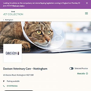 Veterinary Surgeon Nottingham
