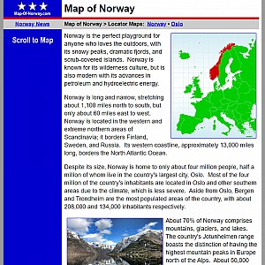 Map of Norway