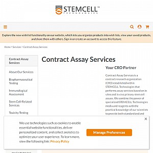 Contract Assay Services and Hemotoxicity Testing Services