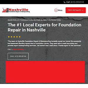 Nashville Foundation Repair & Waterproofing