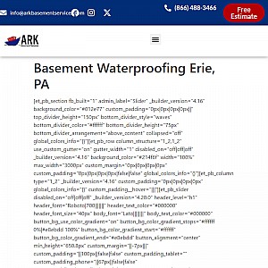 Erie Basement Waterproofing Company