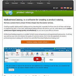 MyBusinessCatalog - Create a product catalog an autorun CD-ROM!