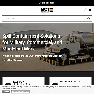 Spill and Secondary Containment, Decon, Quickberm - Basic Concepts, Inc.