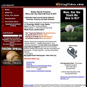 HittingVideo.com, baseball hitting, slow pitch softball hitting